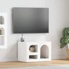 vidaXL TV Cabinet White 60 x 35 x 40 cm Engineered Wood