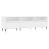vidaXL TV Cabinet White 150x30x44.5 cm Engineered Wood