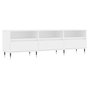 vidaXL TV Cabinet White 150x30x44.5 cm Engineered Wood