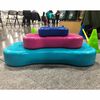 FitPAWS Pet Balance Platform Giant K9FITbone PVC Aqua