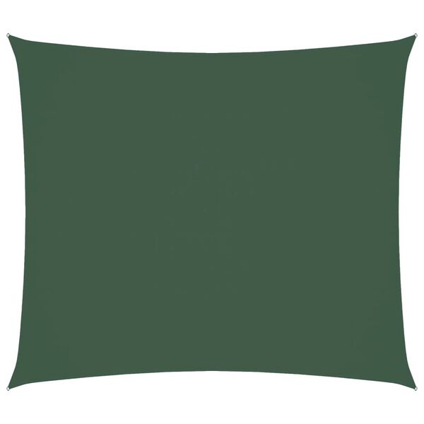 vidaXL Sunshade Sail Oxford Fabric Rectangular 2.5x3 m Dark Green