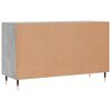 vidaXL Sideboard Concrete Grey 100x36x60 cm Engineered Wood