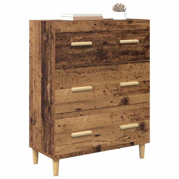 vidaXL Sideboard Old Wood 69.5 x 34 x 90 cm Engineered Wood