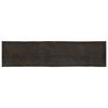 vidaXL Table Top Dark Brown 220x50x(2-6) cm Treated Solid Wood Live Edge