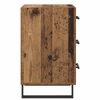 vidaXL Bedside Cabinet Old Wood 40 x 40 x 66 cm Engineered Wood