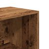 vidaXL Shoe Storage Bench Old Wood 105x35x35 cm Engineered Wood