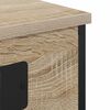 vidaXL Bedside Cabinet Sonoma Oak 41 x 31 x 51 cm Engineered Wood