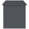 vidaXL Outdoor Storage Box Anthracite 100 x 50.5 x 50 cm Steel
