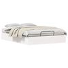 vidaXL Ottoman Bed Frame with Storage White 120 x 190 cm