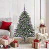 vidaXL Artificial Christmas Tree with 150 LEDs Green 85 x 85 x 120 cm