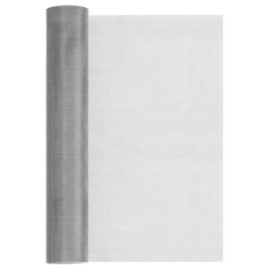 vidaXL Mesh Screen 40 x 500 cm 30 Mesh Stainless Steel 201 Silver