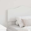 vidaXL Headboard with Headboard White 90 cm Engineered wood