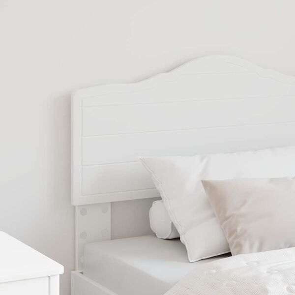 vidaXL Headboard with Headboard White 90 cm Engineered wood