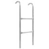 vidaXL Trampoline Ladder | Silver | Galvanized Steel | Small | Durable