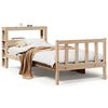 vidaXL Bed Frame without Mattress 100x200 cm Solid Wood Pine