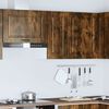vidaXL Kitchen Wall Cabinet&nbsp;Porto Smoked Oak Engineered Wood