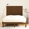 vidaXL Wall Headboard Honey Brown 140x3x110 cm Solid Wood Pine