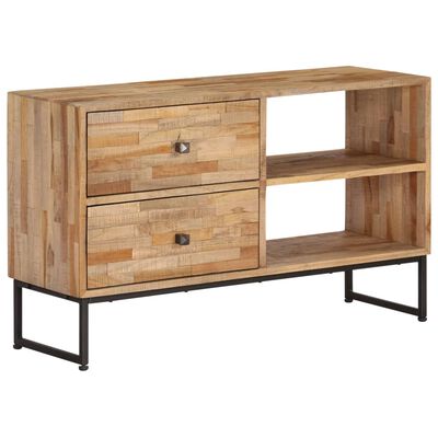 vidaXL TV Cabinet Reclaimed Teak Wood 90x30x55 cm
