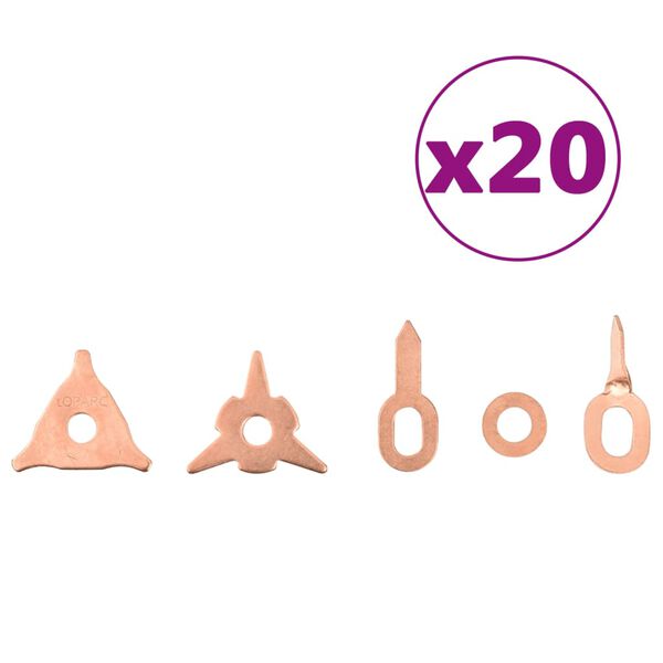 vidaXL 119 Piece Sheet Metal Repair Tool Kit