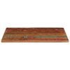 vidaXL Table Top 110x60x3.8 cm Rectangular Solid Wood Reclaimed