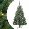 vidaXL Artificial Hinged Christmas Tree Green 150 cm PVC and Metal