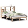 vidaXL Bookcase Bed without Mattress 150x200 cm King Size Solid Wood Pine