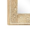 vidaXL Hand Painted Mirror 40x55 cm Solid Mango Wood