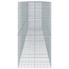 vidaXL Gabion Basket with Cover 850x100x200 cm Galvanised Iron