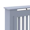 vidaXL Radiator Cover Anthracite 112x19x81.5 cm MDF