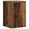 vidaXL Plant Stands 2 pcs Old Wood 20x20x30 cm Engineered Wood
