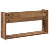 vidaXL Magazine Rack Old Wood 60 x 12 x 30 cm Engineered Wood