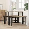 vidaXL Dining Bench 2 pcs Artisan Oak 100 x 32.5 x 48.5 cm