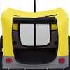 vidaXL 2-in-1 Pet Bike Trailer & Jogging Stroller Yellow and Grey