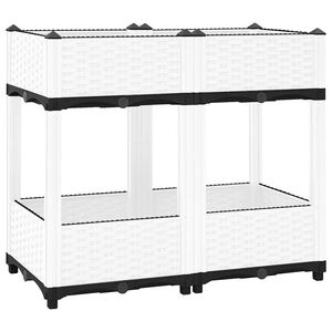 vidaXL Raised Bed 80x40x71 cm Polypropylene