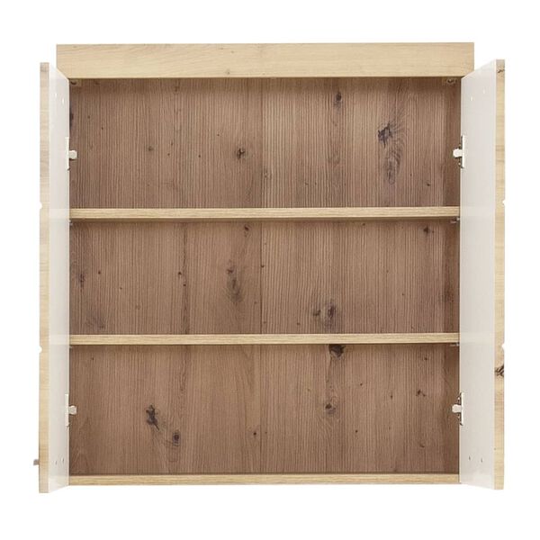 Trendteam Bath Wall Cabinet Amanda Knotty Oak