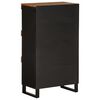 vidaXL Side Cabinet 60x33x107 cm Solid Wood Acacia