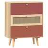 vidaXL Sideboard with Drawers 60x30x75 cm Engineered Wood