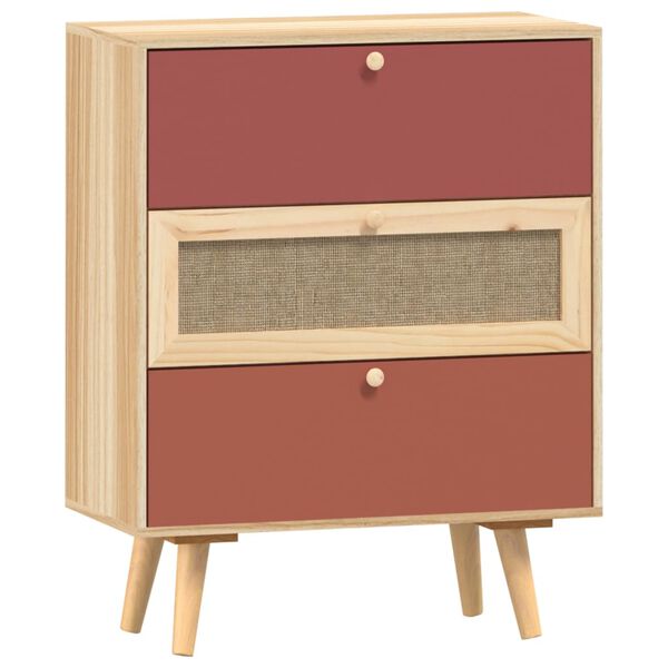 vidaXL Sideboard with Drawers 60x30x75 cm Engineered Wood