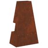 vidaXL Fire Pit Brown 60 x 35 x 100 cm Weathering Steel