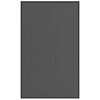 vidaXL Doormat Anthracite 90x150 cm