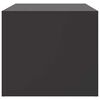 vidaXL Coffee Table Black 67x50x44 cm Steel