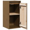 vidaXL Wall Cabinets 2 pcs Honey Brown 30x30x60 cm Solid Wood Pine