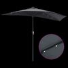 vidaXL Garden Parasol Anthracite 294 x 150 x 223 cm Fabric