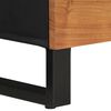 vidaXL TV Cabinet 100x33x46 cm Solid Wood Acacia and Engineered Wood