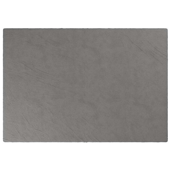 vidaXL Weighted Blanket with Cover Grey 138x200 cm Single 6 kg Fabric