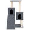 vidaXL Cat Tree with Sisal Scratching Posts Dark Grey 82 cm