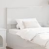 vidaXL Headboard with Headboard Gloss White 75 cm Engineered wood