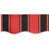 vidaXL Awning Valance Multicolour 380 x 20 cm Canvas