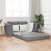 vidaXL Folding Sofa Bed Dark Grey 148 x 71 x 83 cm Velvet