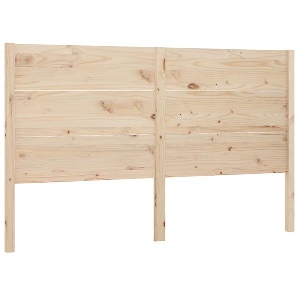 vidaXL Headboard 166x4x100 cm Solid Wood Pine
